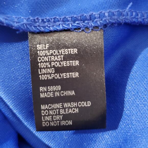 Gianni Bini Scalloped Lace Color Block Fit & Flare Mini Dress Women's Size XS - Picture 8 of 10